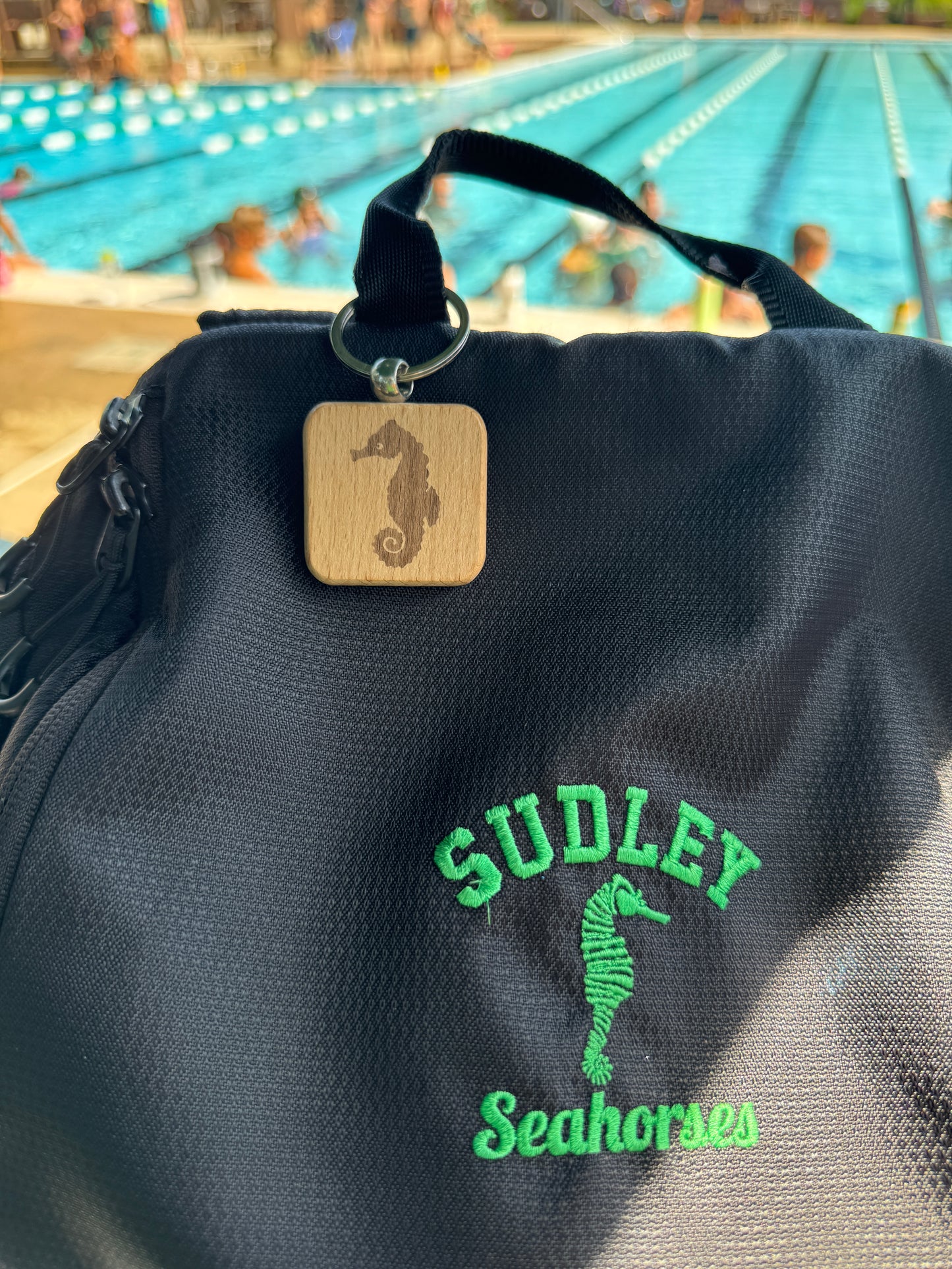 Seahorse Keychain/Bag Tag