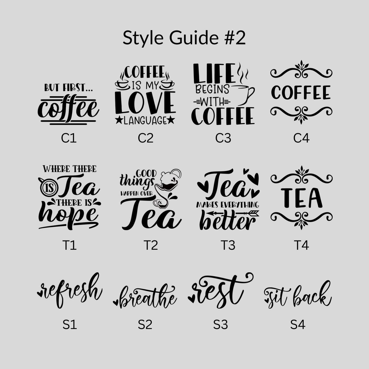 Drink Slate Coaster Set