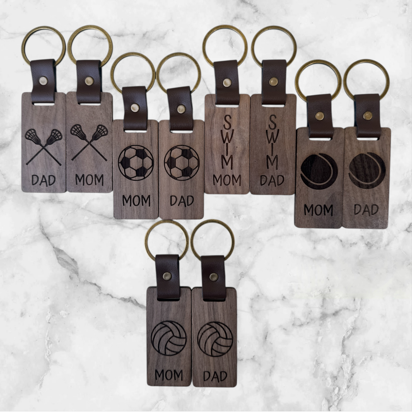 Sports Parent Keychain